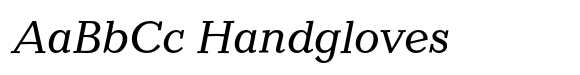 Candida EF Regular Italic image