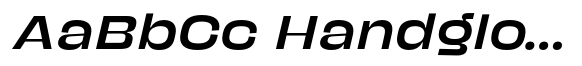 Spanik SemiBold Expanded Italic image