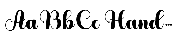 Valentines Regular font sample