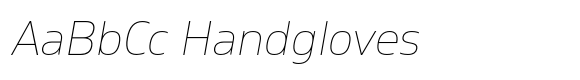 Gilam Thin Italic image