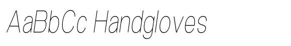 Grento Thin Condensed Slanted image