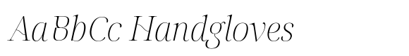 Magique Italic image