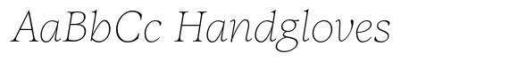Justinia Light Italic image