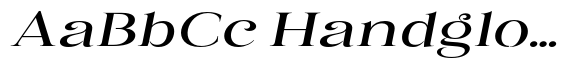 Eritza Medium Expanded Italic image