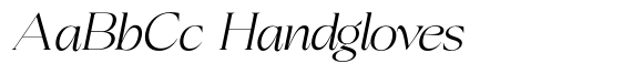 Gauzy Lumatic Italic font sample