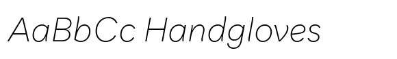 Qualion Neue Light Italic font sample