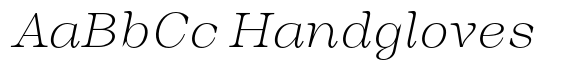 Auralic Extra Light High Semi Condensed Italic image