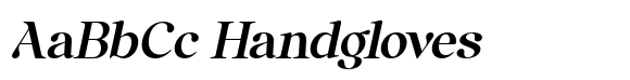 Anglica Serif Extra Bold Semi Condensed Slanted image