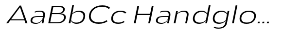 Aukim II Ultra Light Expanded Italic image