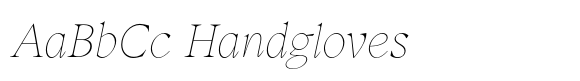Inferi Dante Italic font sample