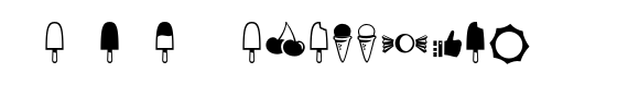 Sorvettero Dingbats image