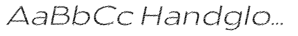 Aukim II Strokes Extra Light Exp Italic image