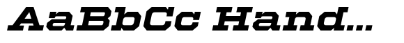 Hattrick Serif Italic Extrabold Expanded image