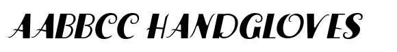 Movie Arts JNL Oblique font sample