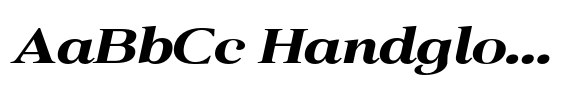 Norche Black Expanded Italic image