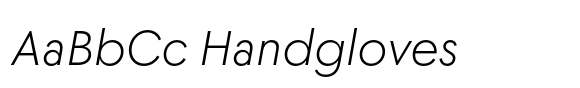 Moucha Vintage Light Italic image