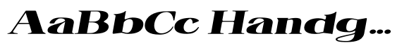 Hottera Soft Cntr UltraExpanded Italic image