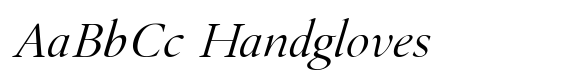 Althera Extra Light Italic image