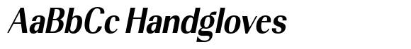 Gergion  Bold Semi Condensed Slant image