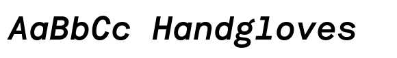 Maison Mono Demi Italic image