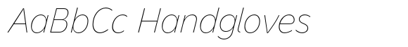 Bernadete Thin Italic image