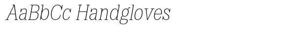 Dean Soft Slab Condensed Thin Italic image