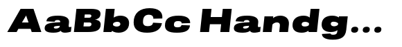Berna Expanded Black Italic image