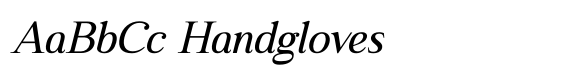 Heartfield Italic image
