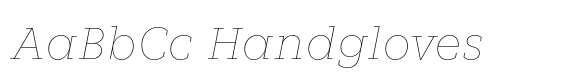 Fenomen Slab Hairline Italic font sample