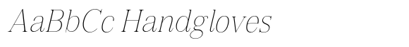 Vintora Serif Vintora Extra Light Semi Condensed Italic image