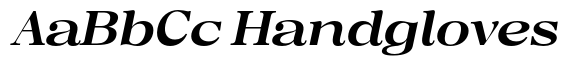 Regaris Plain Bold Semi Expanded High Italic image