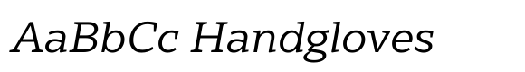 Nexa Serif Regular Italic image