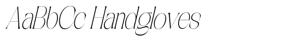 CKR Serif Extra Light Condensed Slanted image