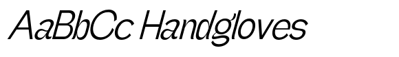 Gathia Sans  Slant Regular image