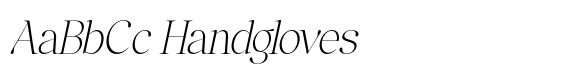 Anglica Serif Light Extra Condensed Slanted image