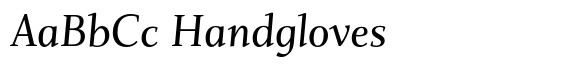 Nosta Italic image