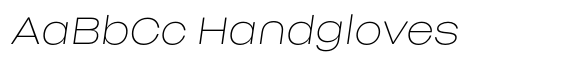 Merica Futurist Thin Italic image