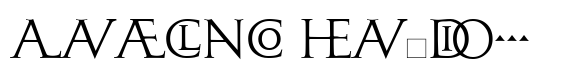 Imperium Ligatures image