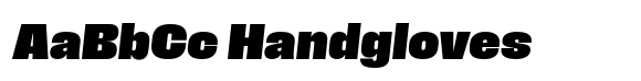 Field Gothic Standard Field Gothic No. 67 XXBold Italic image