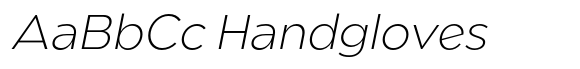 Pangi Extra Light Italic image