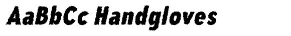 Aukim II Distort Black Cond Italic image
