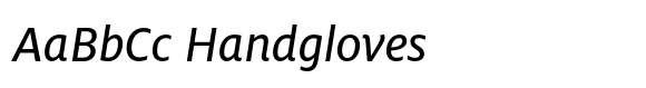 FF Milo Pro Text Italic image