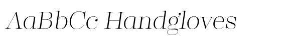 Encorpada Classic Extra Light Italic image