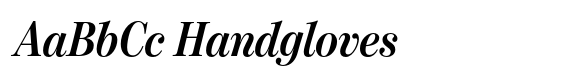Moderno FB Condensed Bold Italic image