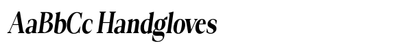 Gerdika Condensed Slanted image