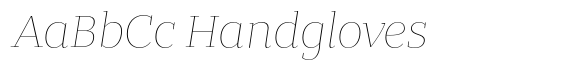 Bandera Text Cyrillic Thin Italic image