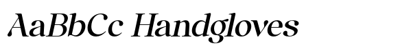 Anglica Serif Bold Semi Condensed Slanted image