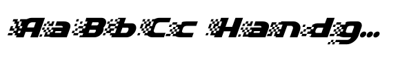 Rapido Racers Five font sample