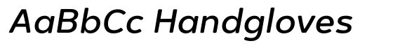 Habanera Rounded Medium Italic image