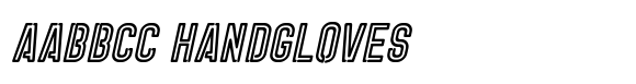 Spaghetti Joint JNL Oblique font sample
